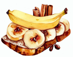 Banana Cinnamon Fruit Toast