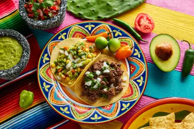 photo of taco dinner